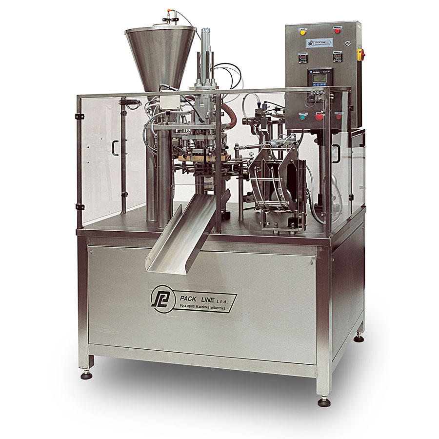 Автоматическая универсальная машина для розлива и укупоривания PLF-2000
